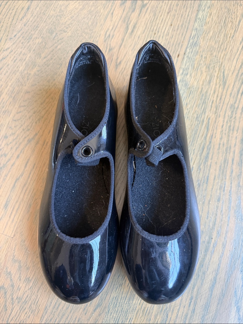 Capezio Black Patent tap shoes